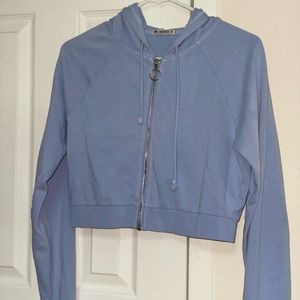 Womens Forever 21 Cropped Sweatshirt